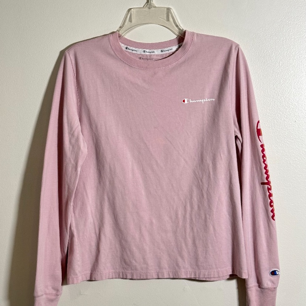 Champion Pink Long Sleeve Tee
